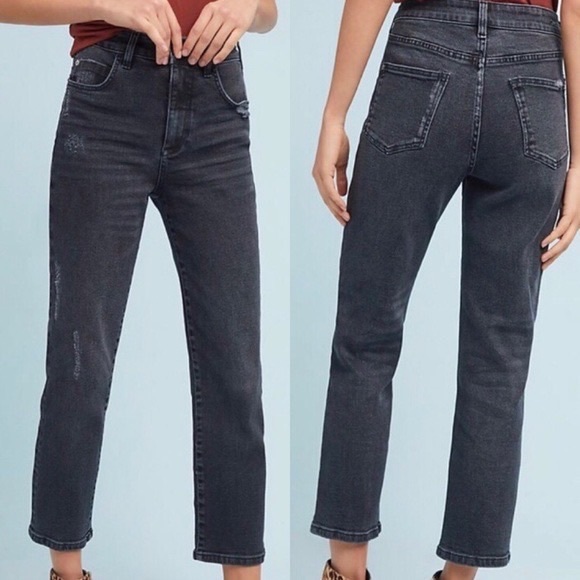 Anthropologie Pilcro Relaxed Straight Leg Jeans 27